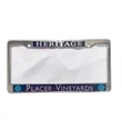 Custom Metal License Plate Frame | https://www.bestnamebadges.com