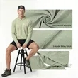 Unisex Lightweight Stretch Heather Sun Protection Hoodie | https://www.bestnamebadges.com