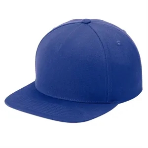 Sport-Tek YP Classics Premium 5-Panel Snapback Cap | https://www.bestnamebadges.com