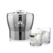 Genoa Ice Bucket & Waldorf On-the-Rocks Set | https://www.bestnamebadges.com