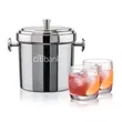 Milano Ice Bucket & Ritz On-the-Rocks Set | https://www.bestnamebadges.com