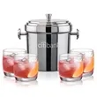 Milano Ice Bucket & Ritz On-the-Rocks Set | https://www.bestnamebadges.com