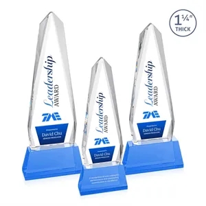 Cheswick VividPrint™ Award on Entwhistle Base - Sky Blue