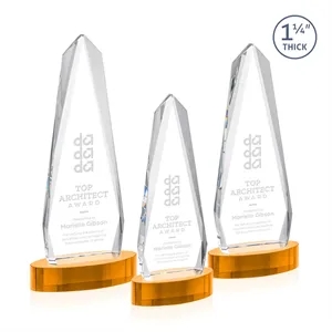 Cheswick Award on Alberton Base - Amber