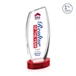 Colorado VividPrint™ Award on Base - Red | https://www.bestnamebadges.com