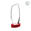 Colorado VividPrint™ Award on Base - Red | https://www.bestnamebadges.com