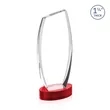 Colorado VividPrint™ Award on Base - Red | https://www.bestnamebadges.com