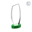 Colorado VividPrint™ Award on Base - Green | https://www.bestnamebadges.com