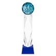 Addison Award on Toscana Base - Blue | https://www.bestnamebadges.com