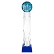 Addison Award on Toscana Base - Blue | https://www.bestnamebadges.com