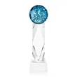 Addison Award on Toscana Base - Clear | https://www.bestnamebadges.com
