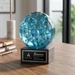 Addison Award on Square Marble Base | https://www.bestnamebadges.com