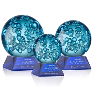 Addison Award on Sheffield Base - Blue