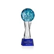 Addison Award on Grafton Base - Blue | https://www.bestnamebadges.com