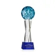 Addison Award on Grafton Base - Blue | https://www.bestnamebadges.com
