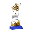 Raging Bull VividPrint™ Award - Blue | https://www.bestnamebadges.com