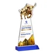 Raging Bull VividPrint™ Award - Blue | https://www.bestnamebadges.com