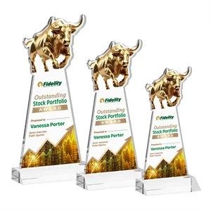 Raging Bull VividPrint™ Award - Clear