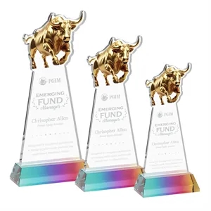 Raging Bull Award on Hartford Base - Prismatic