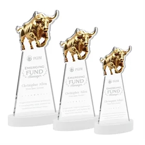 Raging Bull Award on Alberton Base - White