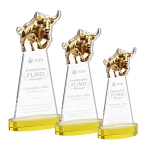 Raging Bull Award on Alberton Base - Gold