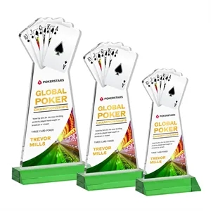 Poker VividPrint™ Award - Green