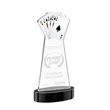 Poker Award on Alberton Base - Black | https://www.bestnamebadges.com