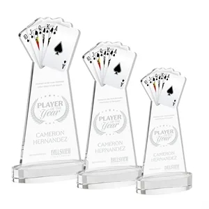 Poker Award on Alberton Base - Clear