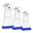 Poker Award - Blue | https://www.bestnamebadges.com