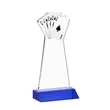 Poker Award - Blue | https://www.bestnamebadges.com