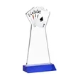 Poker Award - Blue | https://www.bestnamebadges.com