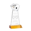 Poker Award - Amber | https://www.bestnamebadges.com