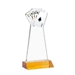 Poker Award - Amber | https://www.bestnamebadges.com