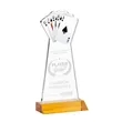Poker Award - Amber | https://www.bestnamebadges.com
