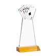 Poker Award - Amber | https://www.bestnamebadges.com