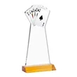 Poker Award - Amber | https://www.bestnamebadges.com