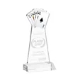 Poker Award - Clear | https://www.bestnamebadges.com