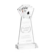 Poker Award - Clear | https://www.bestnamebadges.com