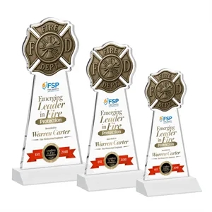 Fire Dept VividPrint™ Award - White