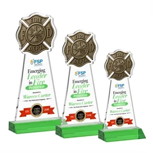 Fire Dept VividPrint™ Award - Green