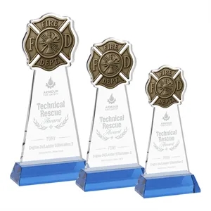 Fire Dept Award on Hartford Base - Sky Blue
