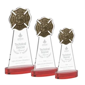 Fire Dept Award on Alberton Base - Red