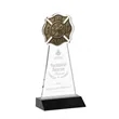 Fire Dept Award - Black | https://www.bestnamebadges.com