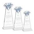 Gemstone Award - White | https://www.bestnamebadges.com