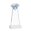 Gemstone Award - White | https://www.bestnamebadges.com