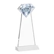 Gemstone Award - White | https://www.bestnamebadges.com