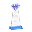Gemstone Award - Sky Blue | https://www.bestnamebadges.com