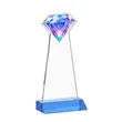 Gemstone Award - Sky Blue | https://www.bestnamebadges.com