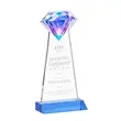 Gemstone Award - Sky Blue | https://www.bestnamebadges.com