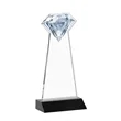 Gemstone Award - Black | https://www.bestnamebadges.com